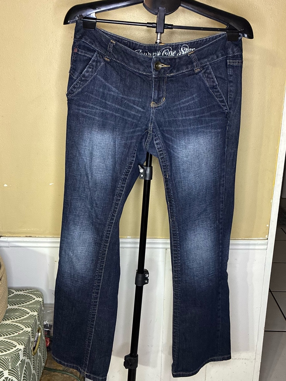 Converse Women's Dark Indigo Bootcut Jeans